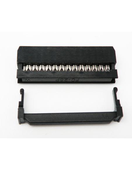 CONECTOR IDC HEMBRA PARA CABLE PLANO 24C 2,54mm