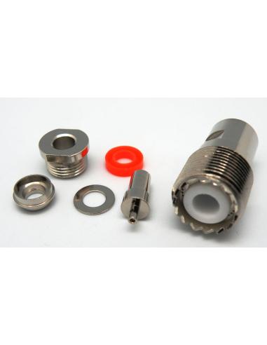 CONECTOR UHF (PL) HEMBRA SOLDAR RG-58