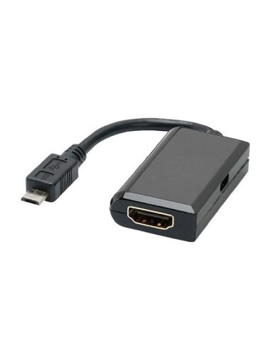 Adaptador MHL MICRO USB para HDMI (SAMSUNG S2) 0884