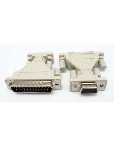 DB9H-ADAPTER – DB25M GEFORMT