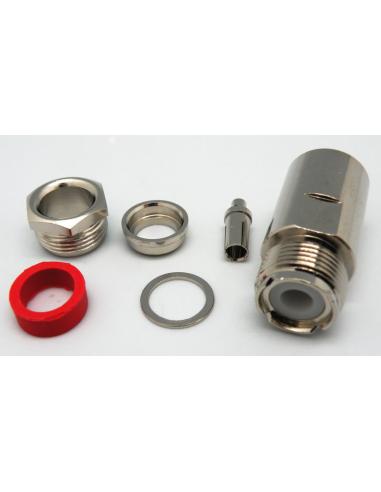 CONECTOR UHF (PL) HEMBRA SOLDAR RG-213