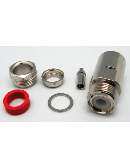 CONECTOR UHF (PL) HEMBRA SOLDAR RG-213