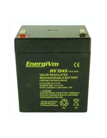 BATERIA DE CHUMBO 12V 4.5A 90x70x107mm 1.55Kg