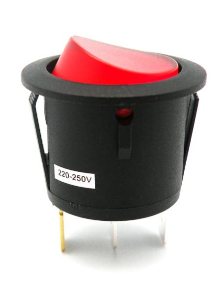 3P SPST EIN-AUS-LICHTSCHALTER Ø30mm 250V 10A