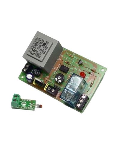 TERMÓSTATO PARA RELÉ 230V 5A -10 a 60ºC CEBEK I-108