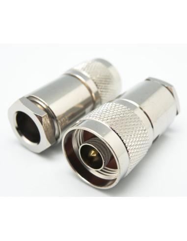 CONECTOR N MACHO SOLDAR RG-213