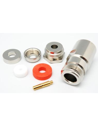 SOUDURE À CONNECTEUR FEMELLE N RG-58