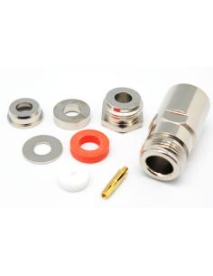 CONNECTOR N FEMELLA SOLDAR RG-59