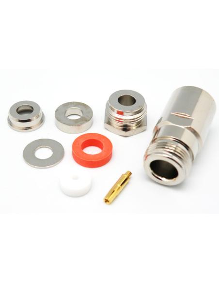 CONNECTEUR DE SOUDURE FEMELLE N RG-59