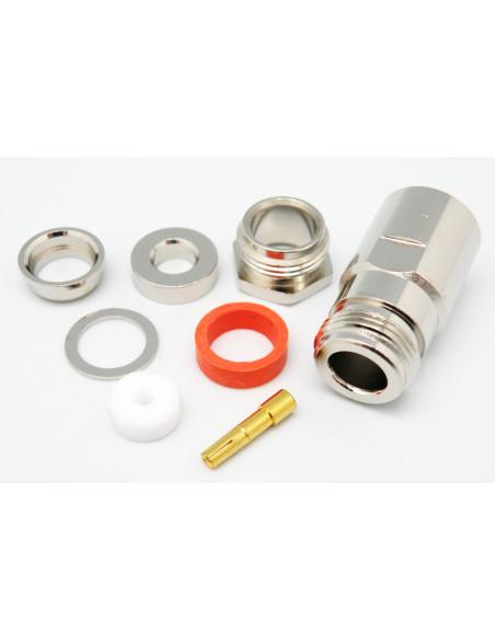 CONECTOR DE SOLDA FÊMEA N RG-213