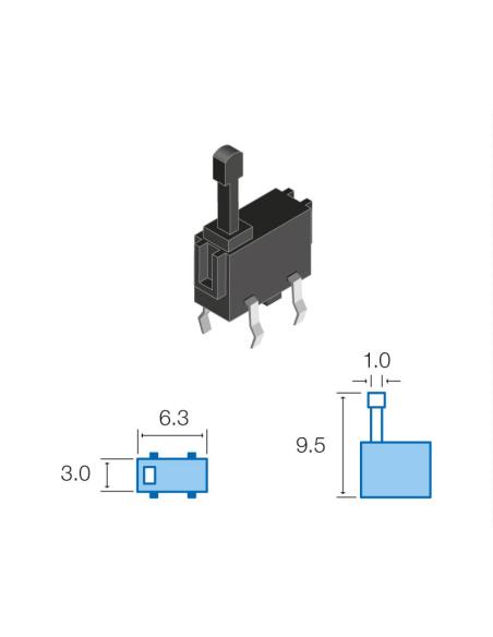 ENDSCHALTER MIKRO-DRUCKKNOPF SW080