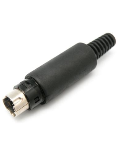 7P 2 FILAS CONECTOR MINIDIN MACHO DE ANTENA
