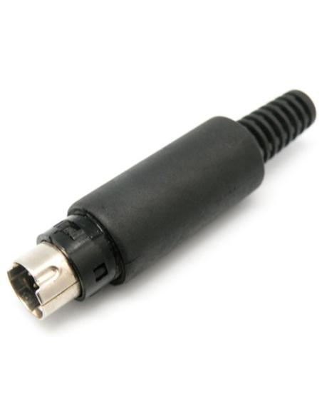 7P 2 FILAS CONECTOR MINIDIN MACHO DE ANTENA