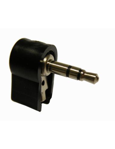 CONECTOR JACK ESTÉREO DE 3,5 MM MACHO ASSOCIADO