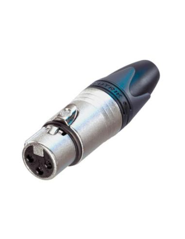 ANTENNE FEMELLE XLR 3P NEUTRIK CONNECTEUR NC3FXX