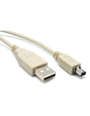 CONEXION USB A MACHO - HIROSE 4P MACHO 1,8m