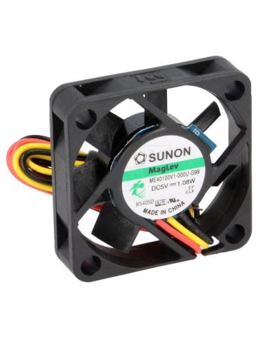 5Vdc 1.08W 40x40x10mm VENTILADOR 2 FIOS