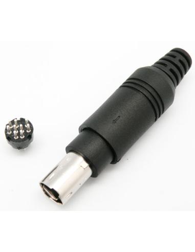 CONNECTEUR MINIDIN MÂLE 9P