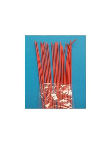 TUBE THERMORÉTRACTABLE 1,2 mm 125º 1,22 M ROUGE