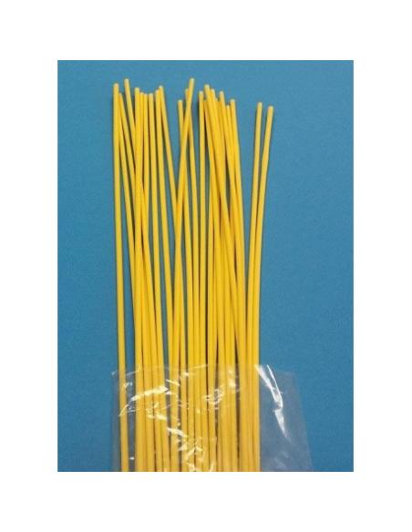 TUBE THERMORÉTRACTABLE 2,4 mm 125º 1,22 m JAUNE