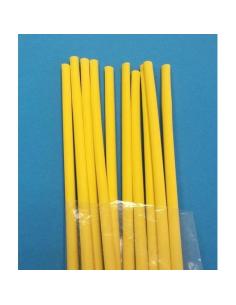 TUBO TERMORRETRACTIL 6,4mm 125º 1,22m AMARILLO