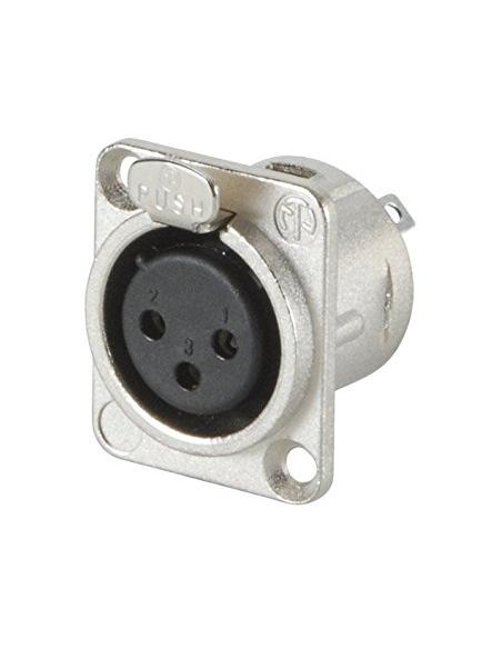 BASE DE CHÂSSIS FEMELLE XLR 3P NEUTRIK NC3FDL1