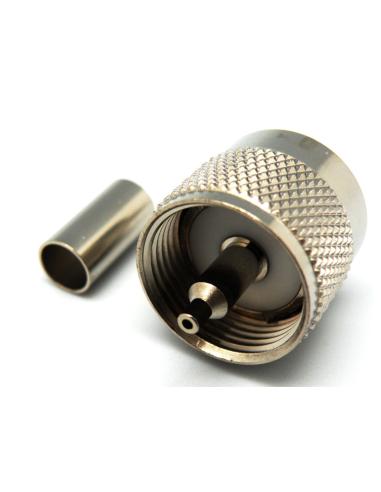 RG-58 CRIMP MALE UHF (PL) STECKER