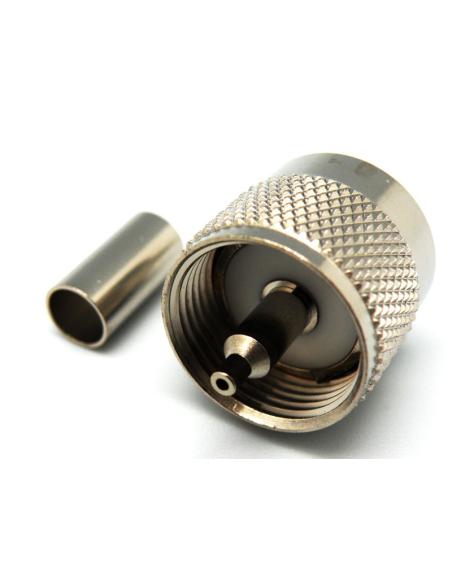 RG-58 CRIMP MALE UHF (PL) STECKER