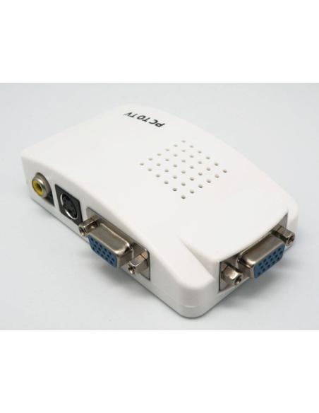 VGA ZU A/V (RCA, S-VHS) 5V 1A WANDLER