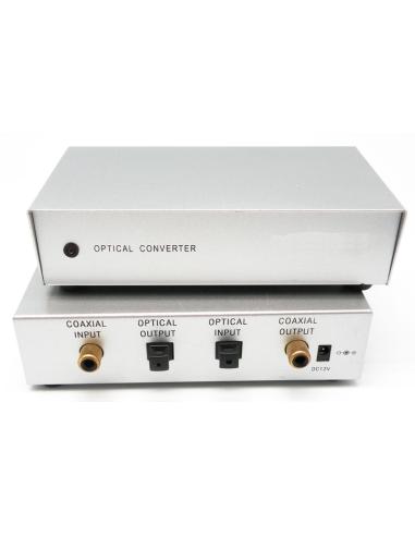 CONVERTIDOR OPTICO-COAXIAL COAXIAL-OPTICO