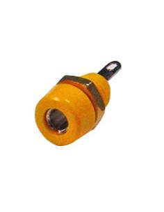 BASE BANANA 4mm AMARILLA HB100A