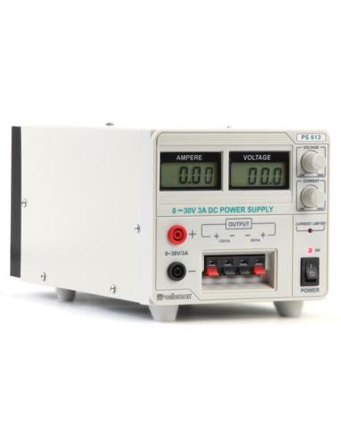 ALIMENTATION 0-30V +5V +12V 0-3A PS613