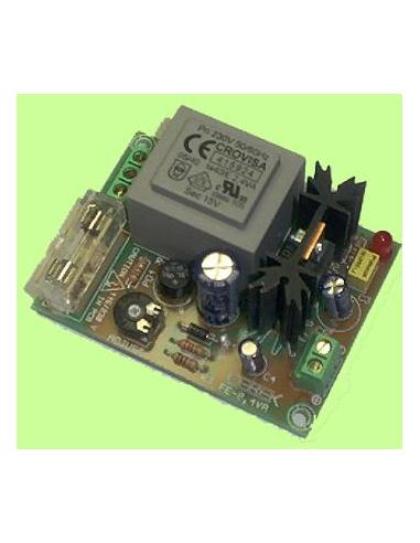 FUENTE ALIMENTACION 12Vdc 130mA CEBEK FE-103