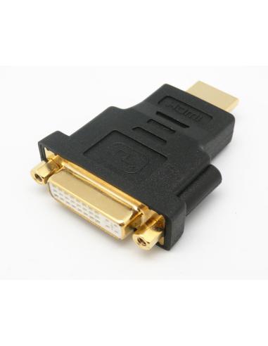 HDMI MACHO - ADAPTADOR DVI-D FÊMEA