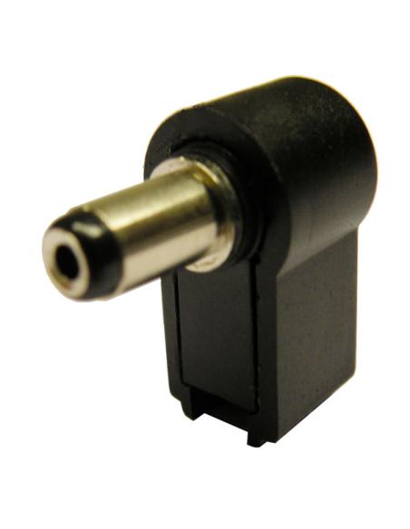 JACK ALIMENTACION ACODADO 2,1x5,5 (L 9mm)