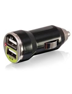 CARGADOR DE MECHERO A 2xUSB 5V (1A-2,1A)