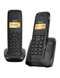 TELEFONO SIEMENS GIGASET A120 DUO NEGRO