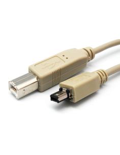 CONEXION USB B MACHO - HIROSE 4P MACHO 1,8m
