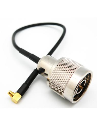 LMR100 N MÄNNLICHE VERBINDUNG - MMCX R/P MÄNNLICH 0,2m