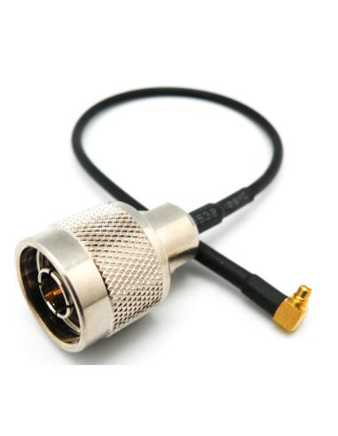 CONNEXION MÂLE LMR100 N - MMCX MÂLE 0,2 M