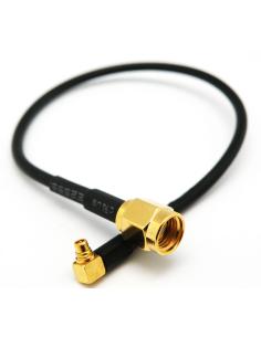 LMR100 SMA R/P LIGAÇÃO MACHO - MMCX R/P MACHO 0.2