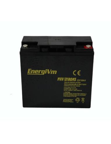 BATERIA DE PLOMO 12V 18A 181x77x167mm 6,4Kg