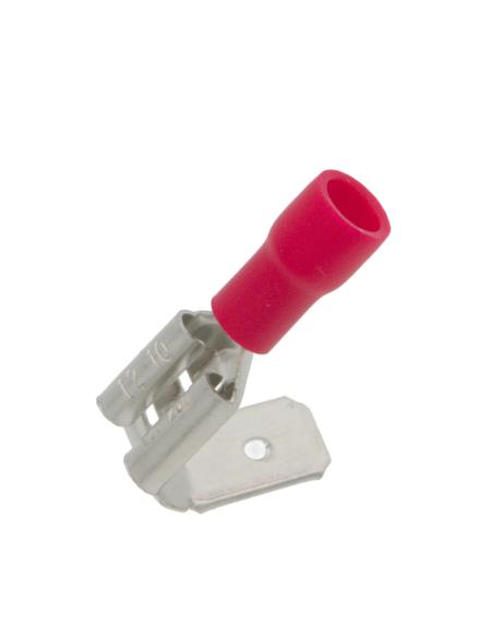BLISTER FASTON MIXTO 6,3mm Ø0,5-1,5mm² 10 u. ROJO