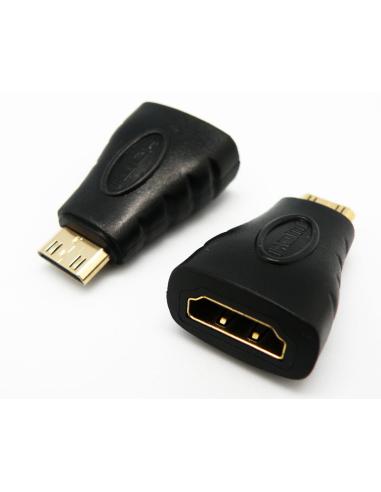 ADAPTADOR HDMI TIPO A HEMBRA- HDMI TIPO C MACHO