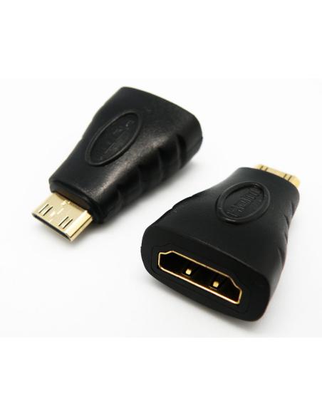 ADAPTADOR HDMI TIPO A HEMBRA- HDMI TIPO C MACHO