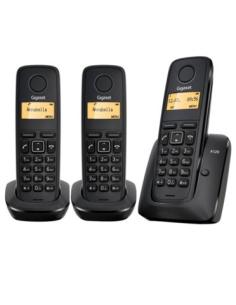 TELEFONO SIEMENS GIGASET A120 TRIO NEGRO