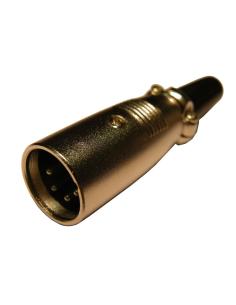 CONNECTOR XLR 4P MASCLE AEREO
