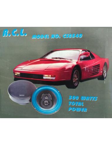 PAREJA ALTAVOCES 8" 300W 3 VIAS 4 Ohm CS8540