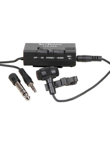 MICROFONO  ESTEREO PINZA CORBATA 173.623