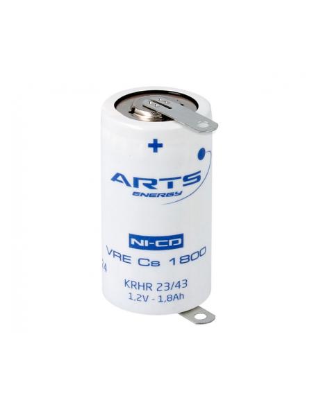 BATERIA NI-CD  VE Cs 1,2V 1800MA 42,3xØ22,4mm